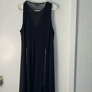 Long black dress